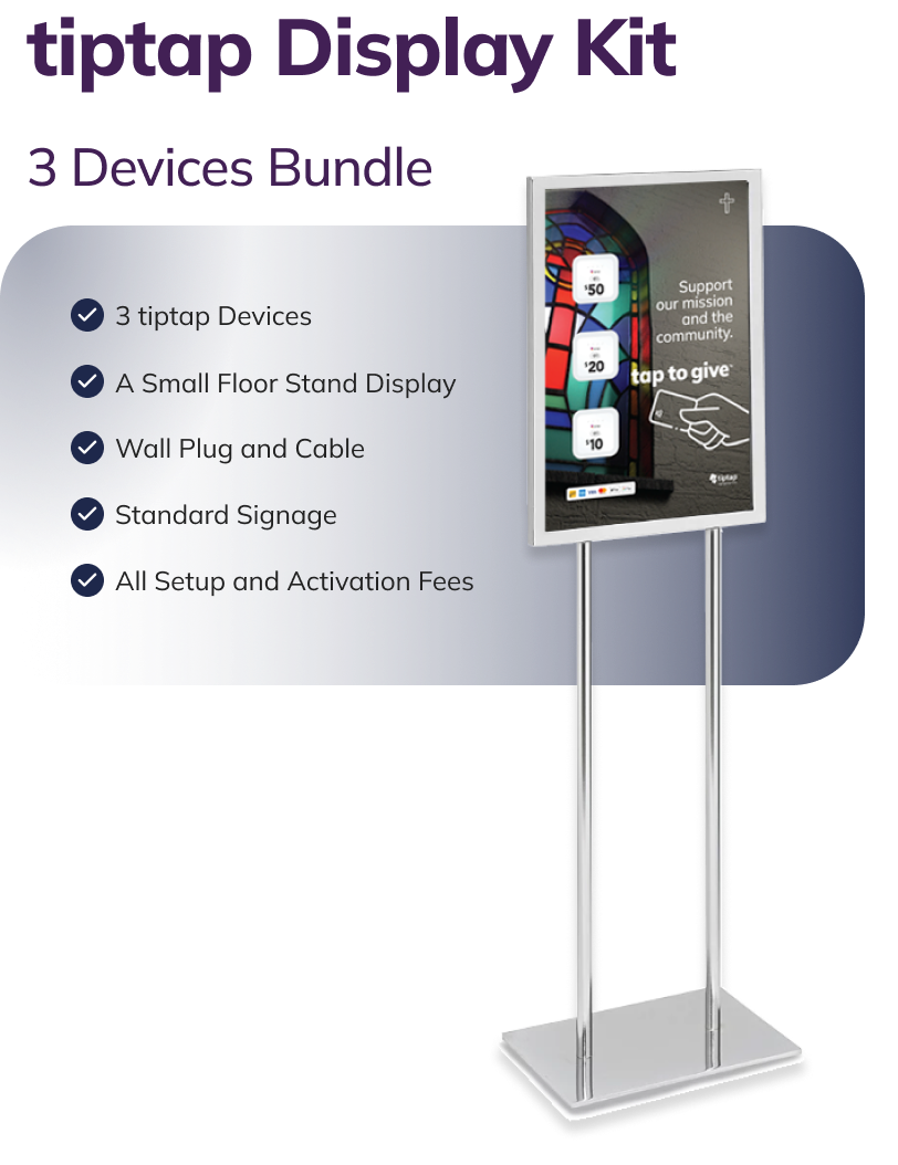3 Device Small Floorstand - Mobile